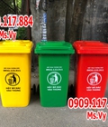Hình ảnh: Thùng rác công cộng 240 lít nhựa HDPE