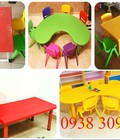 Hình ảnh: Bàn ghế nhựa, bàn ghế gỗ cho bé mầm non