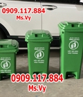 Hình ảnh: thùng rác 60l đạp chân
