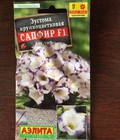 Hình ảnh: Hạt giống hoa cát tường viền tím nhập khẩu Nga