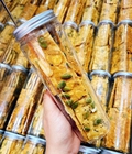 Hình ảnh: Hủ 150gr Bánh hạnh nhân hạt chia bí xanh đường ăn kiêng Food by Mama