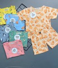 Hình ảnh: Bộ áo quần thun ngắn tay họa tiết đáng yêu cho bé BAQTNT002