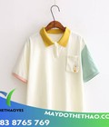 Hình ảnh: May áo polo nữ form rộng có cổ Thể Thao Yes