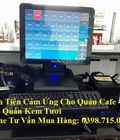 Hình ảnh: Lắp đặt combo máy tính tiền cảm ứng cho quán kem tươi quán sữa chua tại Tây Ninh