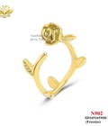 Hình ảnh: Nhẫn tay titan nhành hoa hồng 902