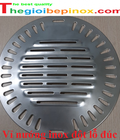 Hình ảnh: Vỉ nướng inox đột lỗ 304 nhà hàng