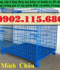 Hình ảnh: Lồng sắt trữ hàng, lồng sắt lưu trữ hàng hóa, lồng lưới sắt, lồng sắt chứa hàng, lồng sắt đựng hàng, lồng sắt có bánh xe