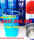 Hình ảnh: Thùng phuy sắt, thùng phuy 200 lít, phuy sắt nắp mở
