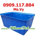 Hình ảnh: Thùng Nhựa Chữ Nhật 2 Lớp