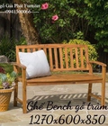 Hình ảnh: Ghế Bench gỗ tràm xuất khẩu