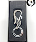 Hình ảnh: Móc chìa khóa hình ngọn lửa địa ngục màu xám đen MK005