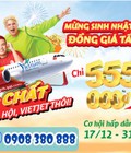 Hình ảnh: Khuyến mãi đặc biệt đồng giá vé Vietjet đã gồm thuế 555k