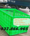 Hình ảnh: Sọt nhựa lớn, sóng nhựa hở, sọt nhựa đựng hàng, sọt nhựa bánh xe, sọt 26 bánh, sọt nhựa chở hàng, sọt nhựa công nghiệp,