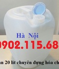 Hình ảnh: Can 20 lít vuông, can 20 lít xanh, can 20 lít trắng, can đựng hóa chất, can 20 lít đựng hóa chất, can hóa chất 20 lít,