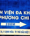 Hình ảnh: Bảng tôn dán đề can phản quang