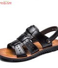 Hình ảnh: Dép Sandal Black Brown Big Size Men