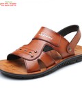 Hình ảnh: Sandal Fashion Da Nâu Big size