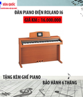 Hình ảnh: Đàn piano điện ROLAND HP I6 giá rẻ