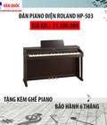 Hình ảnh: Đàn piano điện ROLAND HP 503 giá rẻ
