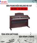 Hình ảnh: Đàn piano điện ROLAND KR 107 giá rẻ