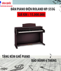 Hình ảnh: Đàn piano điện ROLAND HP 555G giá rẻ