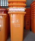 Hình ảnh: Thùng rác công nghiệp 240L nhựa HDPE