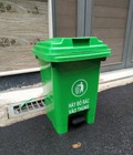Hình ảnh: Thùng rác 60L đạp chân mở nắp