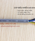 Hình ảnh: Cáp điện chống nhiễu 4 lõi và 12 lõi cho thang máy