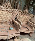 Hình ảnh: Bộ bàn ghế mẫu mới hoàng gia gỗ hương đá