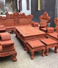 Hình ảnh: Bộ bàn ghế hoàng gia gỗ hương đỏ nam phi