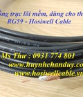 Hình ảnh: Cáp đồng trục mềm thang máy RG59 chống nhiễu