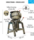 Hình ảnh: Máy xay giò chả 5kg có biến tần 0983278686