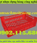 Hình ảnh: Sọt nhựa đựng hàng công nghiệp, sọt nhựa có quai sắt, sóng đựng cá, thủy hải sản, sọt nhựa có bánh xe,