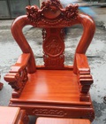 Hình ảnh: Bộ Bàn Ghế Nghê Đỉnh 3 đầu tay 12 gỗ g.õ đỏ