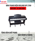 Hình ảnh: Đàn piano điện Roland HP 2700 giá rẻ