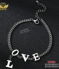 Hình ảnh: Lắc tay titan mặt chữ Love 621