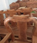 Hình ảnh: Bộ Bàn Ghế Minh Quốc Triện gỗ hương đá