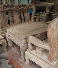 Hình ảnh: Bộ bàn ghế giả cổ đồng kỵ minh quốc đào tay 14 gỗ hương vân