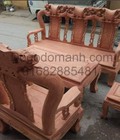 Hình ảnh: Bộ bàn ghế đồng kỵ minh quốc đào gỗ hương đá