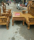 Hình ảnh: Bộ Bàn Ghế Nghê Đỉnh gỗ lim tay 12