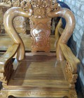 Hình ảnh: Bộ bàn ghế giả cổ hoa lá tây gỗ lim