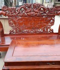Hình ảnh: Bộ Bàn Ghế Đồng Kỵ Rồng Bát Tiên Gỗ Hương Vân