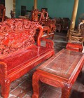 Hình ảnh: Bộ Bàn Ghế Rồng Đỉnh Gỗ Xà Cừ