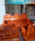 Hình ảnh: Bộ Bàn Ghế Âu Á Kiểu Như ý Tay Hộp Gỗ Lim Loại 2m2 và 2m4
