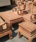 Hình ảnh: Bộ bàn ghế gỗ cẩm nam phi hàng đào tay 12