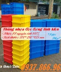 Hình ảnh: Hộp nhựa đựng thực phẩm khô, hộp nhựa đựng linh kiện, thùng nhựa đặc có nắp đậy