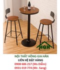 Hình ảnh: Bàn ghế quầy bar chân sắt cao cấp giá rẻ HGH142