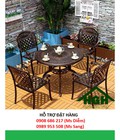 Hình ảnh: Bàn ghế sân vườn phong cách cổ điển giá rẻ HGH147