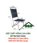 Hình ảnh: Ghế xếp dựa lưng mặt lưới giá rẻ HGH159