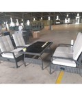 Hình ảnh: Thanh lý 100 bộ bàn ghế sofa mây nhựa HGH185